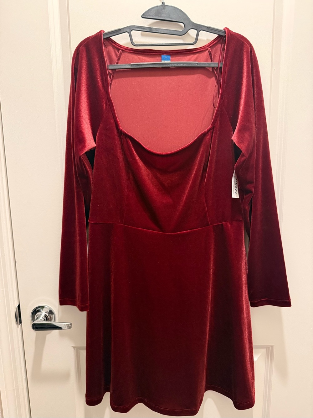 NWT Old Navy Red Velvet Dress